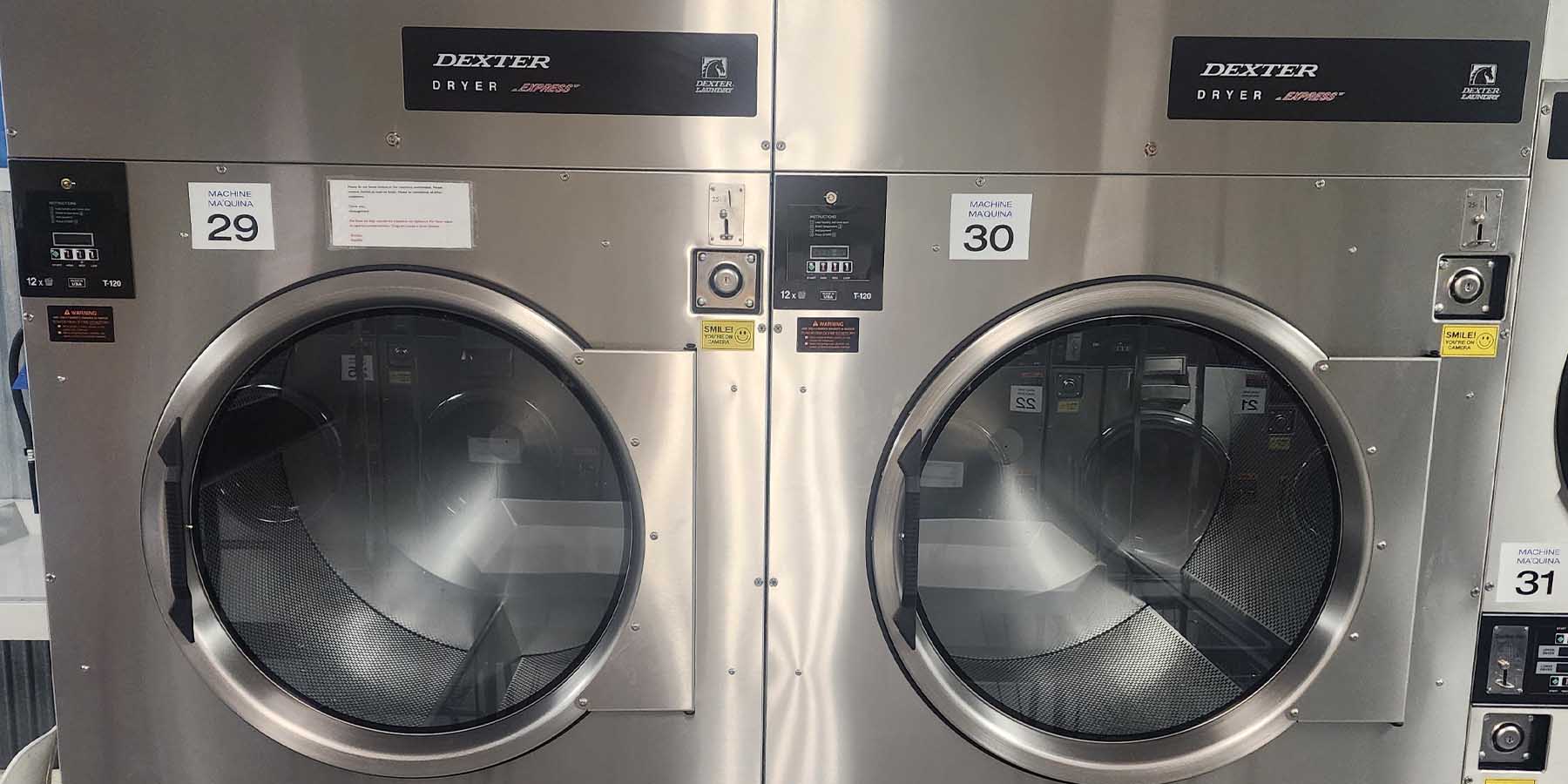 Coin Laundromat - High Capacity Machines